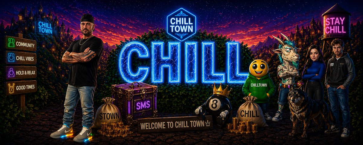 PaulTreffx's tweet image. New banner! It's pretty Chilllllll $ChillTown
@DEFI_DEGEN24 @Poppastonks @CryptoCuzzo @CryptosDiva @MMKK_Group @CryptoFoxDen