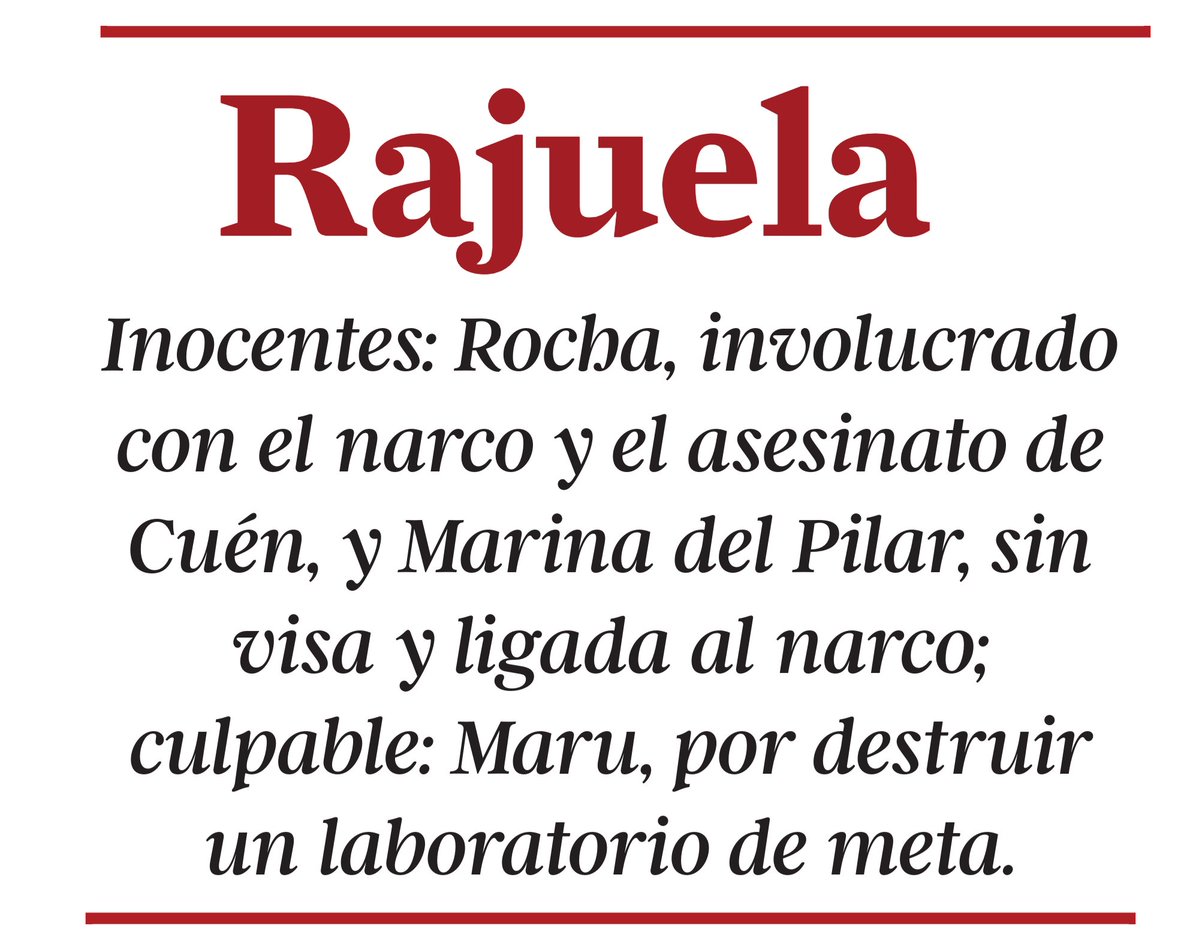 #Rajuela (260424) 
<a href="/RajuelaMx/">Rajuela</a>