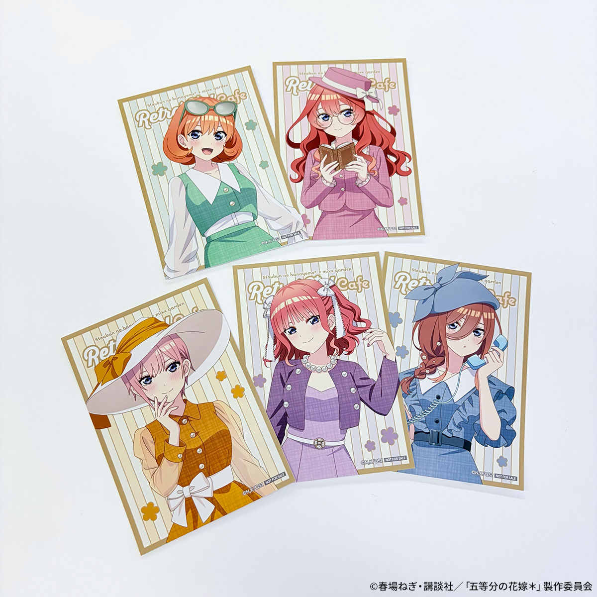 おすそ分けファイル♡ Graphic45・GARDEN GODDESS♡ A5 TVスペシャルアニメ「五等分の花嫁＊」 ×mixx garden 🎀後半ノベルティ
