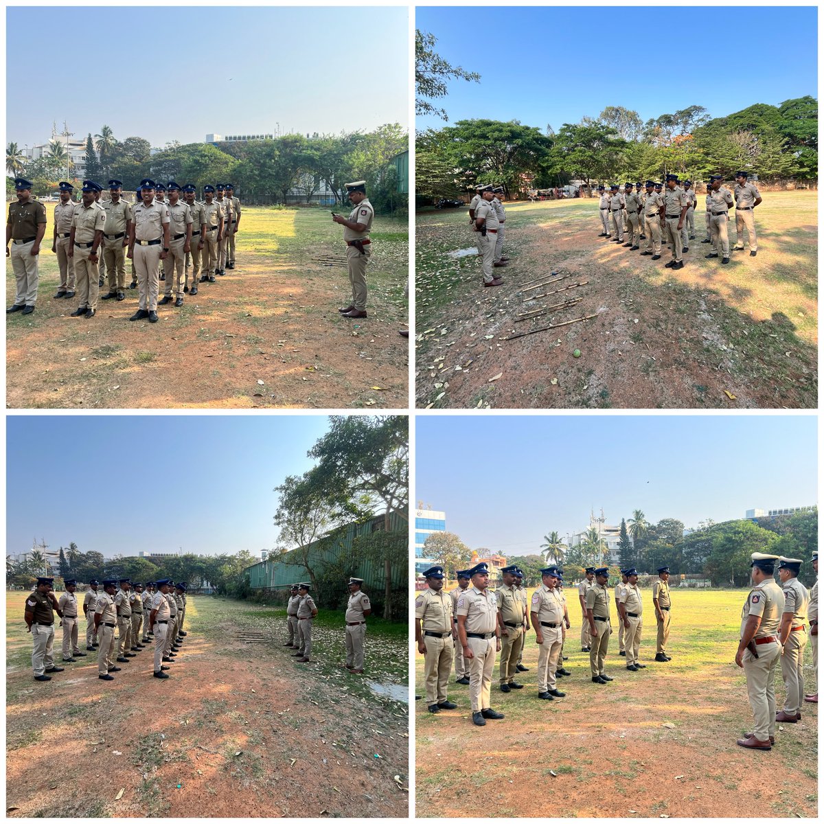 ಈ ದಿನ  ನಮ್ಮ ಪೊಲೀಸ್ ಠಾಣಾ ವ್ಯಾಪ್ತಿಯಲ್ಲಿ ಅಧಿಕಾರಿಗಳು ಮತ್ತು ಸಿಬ್ಬಂದಿಗಳಿಗೆ “ವಾರದ ಕವಾಯತ್ತು” ನಡೆಸಲಾಯಿತು. ಅದೇ ವೇಳೆ ಸಿಬ್ಬಂದಿಗಳಿಗೆ ಮೇಲಾಧಿಕಾರಿಗಳ ಆದೇಶ ಮತ್ತು ಸುತ್ತೋಲೆಗಳ ಕುರಿತು ಮಾಹಿತಿ ನೀಡಲಾಯಿತು. ಜೊತೆಗೆ ಸಿಬ್ಬಂದಿಗಳ ಕುಂದುಕೊರತೆಗಳನ್ನು ವಿಚಾರಿಸಲಾಯಿತು.
<a href="/DcpEastBcp/">DCP EAST</a> <a href="/acppnagar/">ACP PULIKESHINAGAR BCP</a>