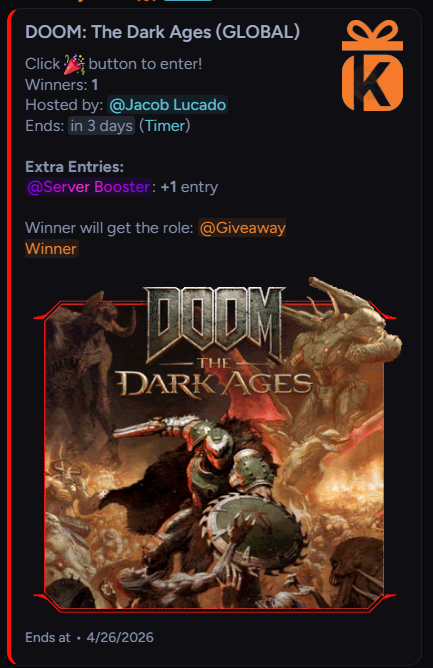twit_user69's tweet photo. DOOM: The Dark Ages 

Here: https://t.co/3yAMnAtZKu https://t.co/NCSBHqoMNI