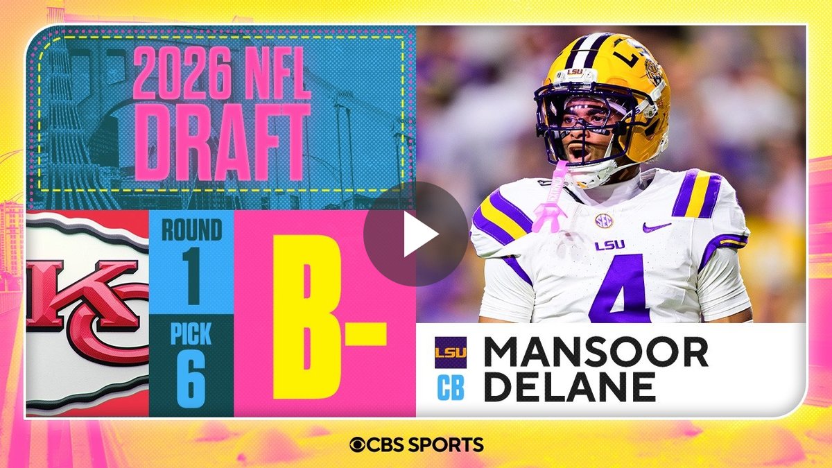 FineAndRich's tweet photo. Chiefs just shocked everyone with this pickβ¦
No one saw Delane going here.
#NFLDraft #ChiefsKingdom #DraftReaction