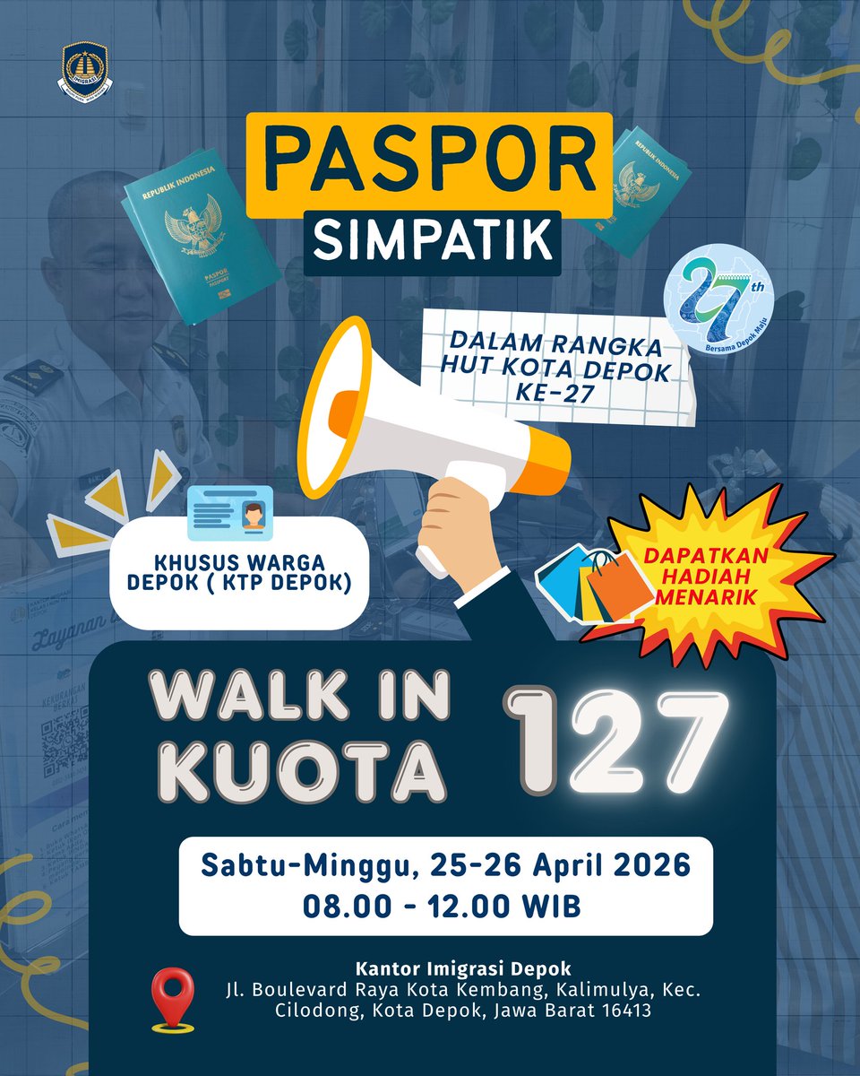 Imigrasi Depok tweet media