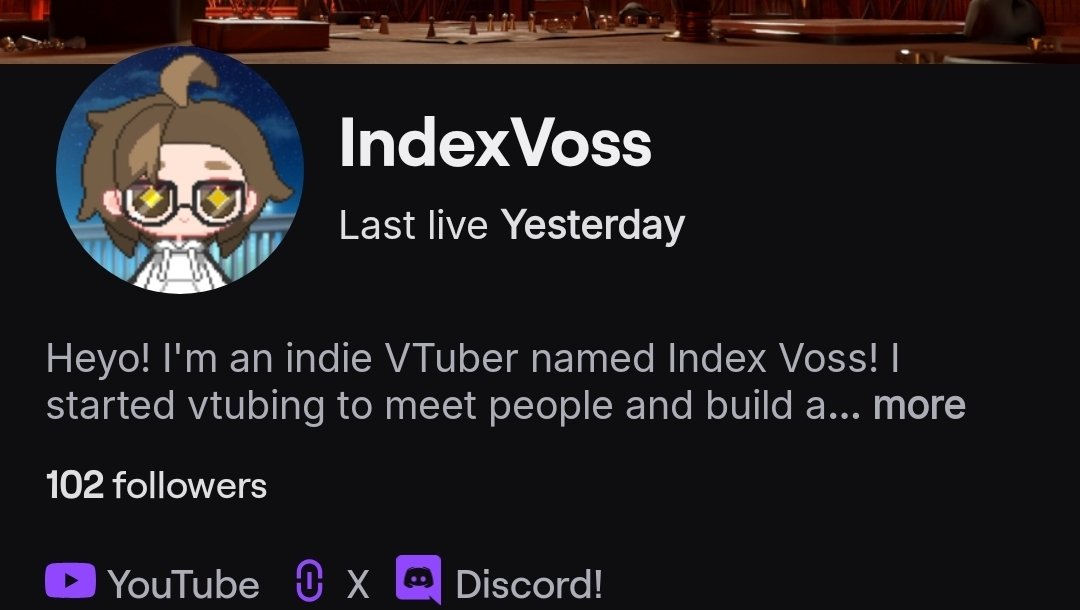 Index Voss 🗂️💾 | Pre-Debut tweet media