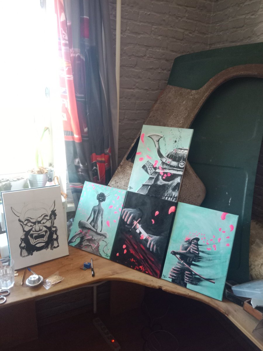 S3rpent_art's tweet image. Workflow

#workflow #artistworkshop #paintingseries