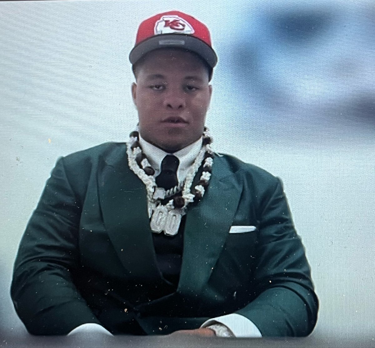 Peter Woods: "This is what God wanted  for me and I'm excited to be a Chief."

Added, When it came to Pick 29 .. I knew it was going to be me.