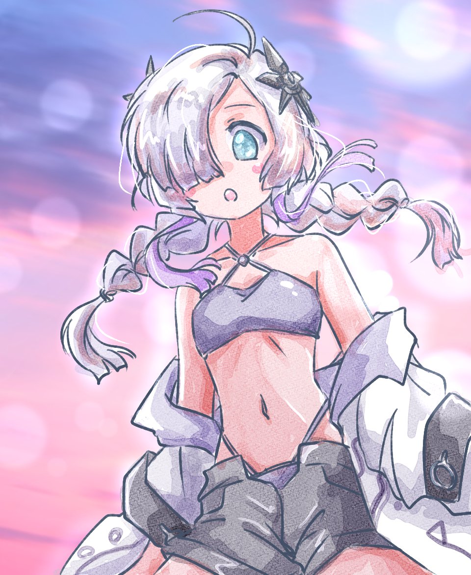 「#なんの脈絡もなく水着イラストを再掲して最近フォローしてくれたフォロワーを怖がら」|OGA-SAN🔭🎸🎨観測結束絵描き垢のイラスト