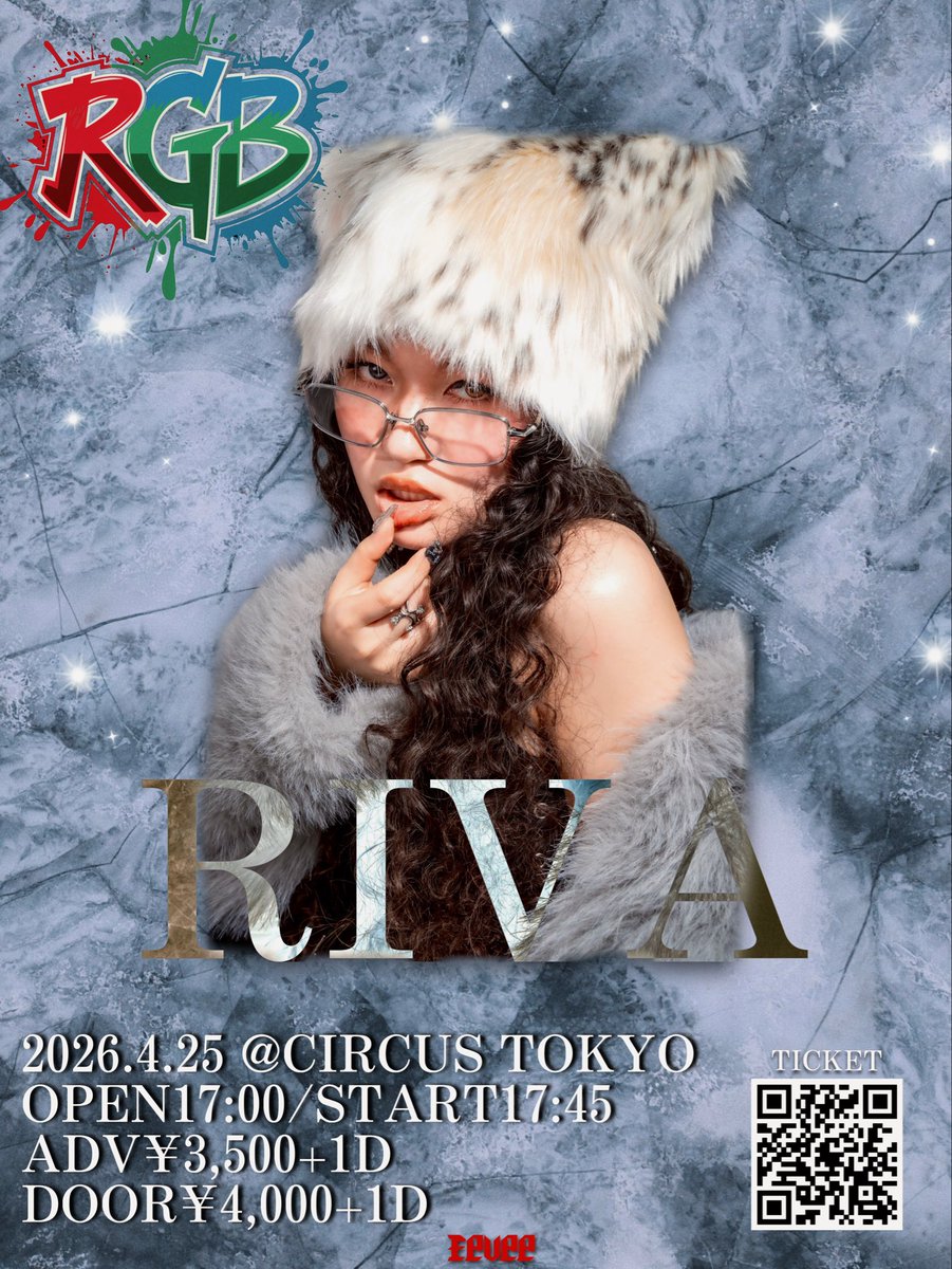 Eevee_exAyaka's tweet image. 💋RGBvol.3💋

❤︎RIVA❤︎
LIVE 18:15〜

初めてSNSで拝見してからずっとお会いしたくてたまらなくて、明日のライブが本当に楽しみです❤️‍🔥
みんなブチくらう準備しといて？

---ticket---
livepocket.jp/e/rgb_vol03