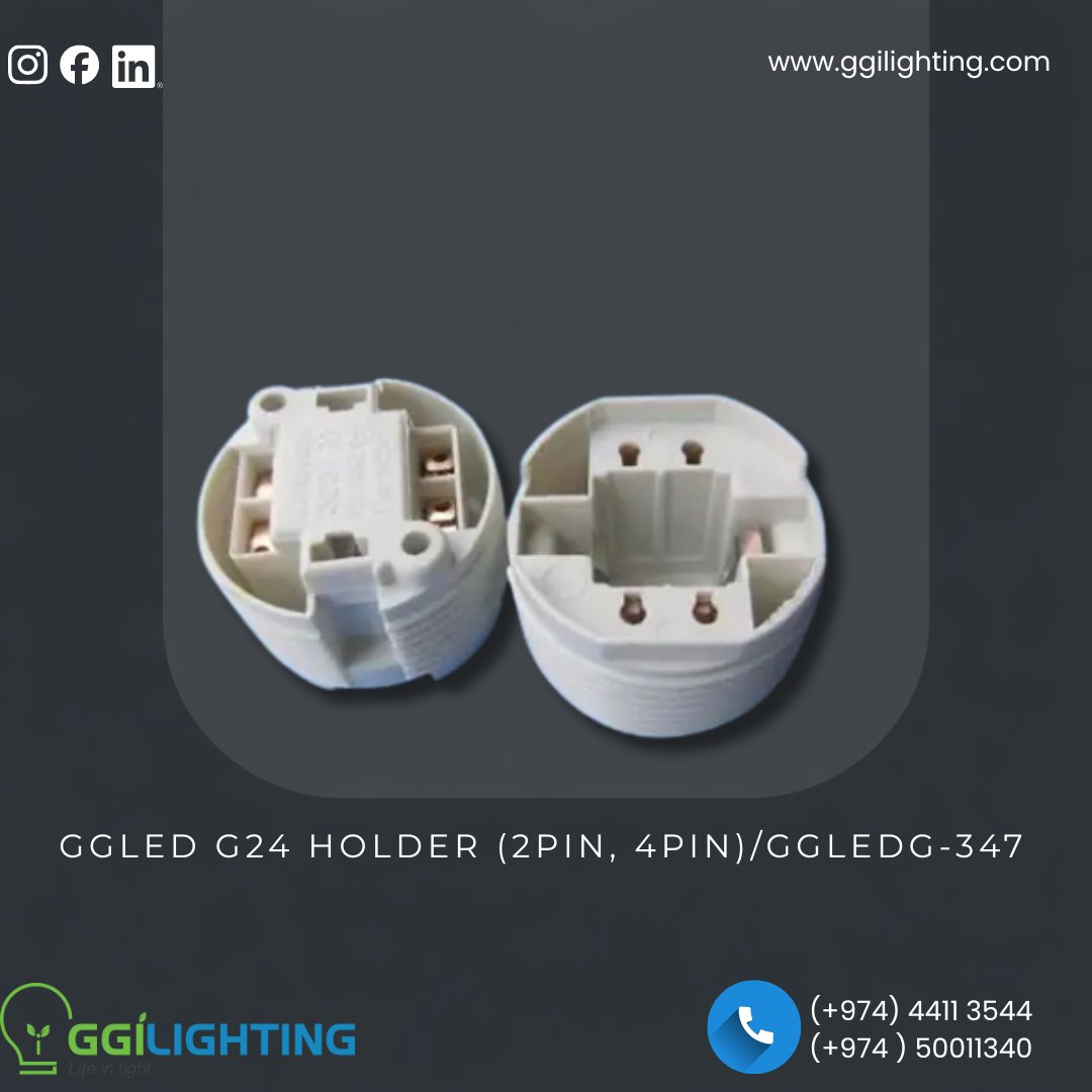 gogreenintl's tweet image. Reliable connections for your professional lighting setup ⚡💡

The GGLED G24 Holder (2-Pin/4-Pin) is engineered for stability and performance.

#GGILighting #GGLED #LightingSolutions #G24Holder #LampHolder #ElectricalComponents