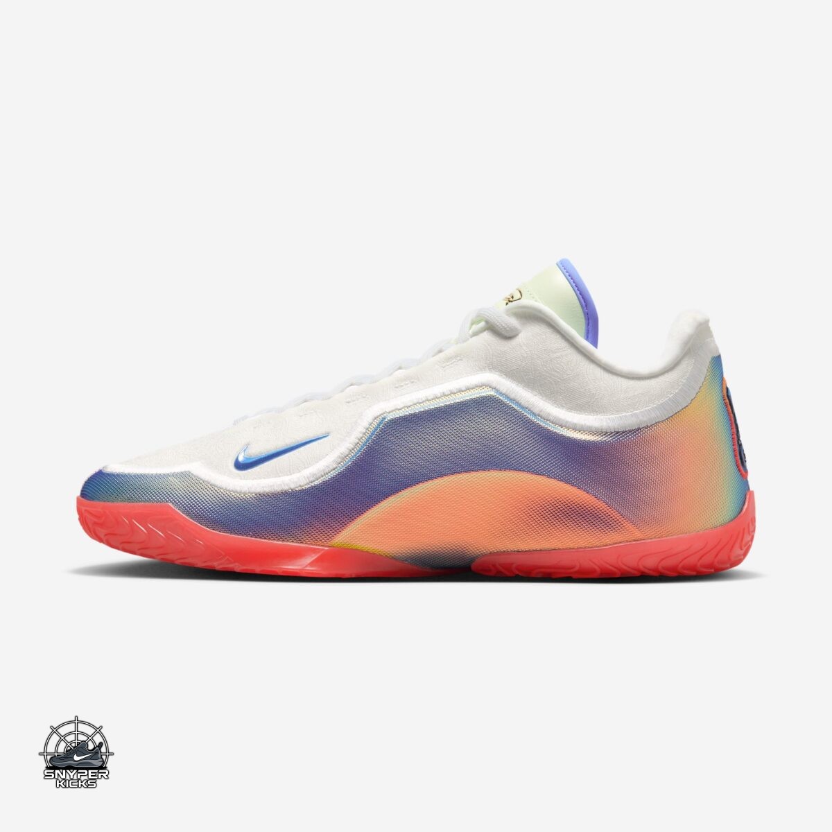 SnyperKicks's tweet image. Nike LeBron 23 "Motor King"
Colorway: White/Multicolor/Light Crimson/Volt Tint/Royal Pulse
Style Number: 
Release Date: April 24, 2026
Price: $210
#MotorKing #nike #lebron