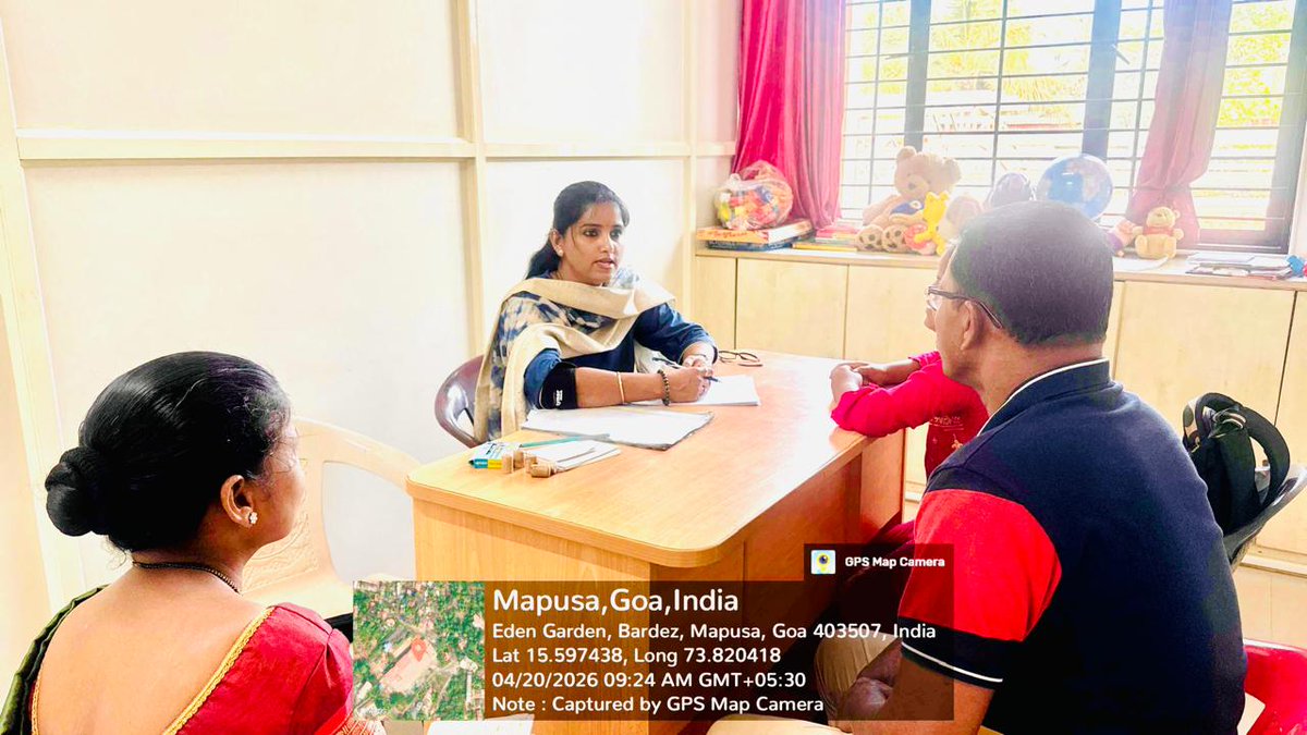 NIEPID's tweet image. @NIEPID , in collaboration with the Government of Goa (District Hospital Mapusa  and Madgaon, Goa), conducted an #IQ testing camp for #UDID certification from 20- 23rd April 26. A total of 72 beneficiaries were issued IQ certificates for processing their UDID cards.