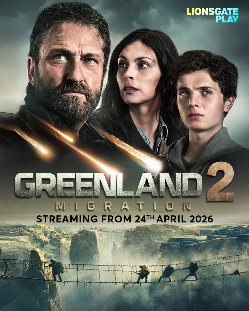 HollywoodXTamil's tweet image. #Greenland 2 #Migration [2026]

American Disaster Survival Mystery Thriller Film 5.2/10

Now Streaming On @lionsgateplayIN In #Tamil #Telugu #Hindi Language's 

Worth For Watching Movie ✌️💯