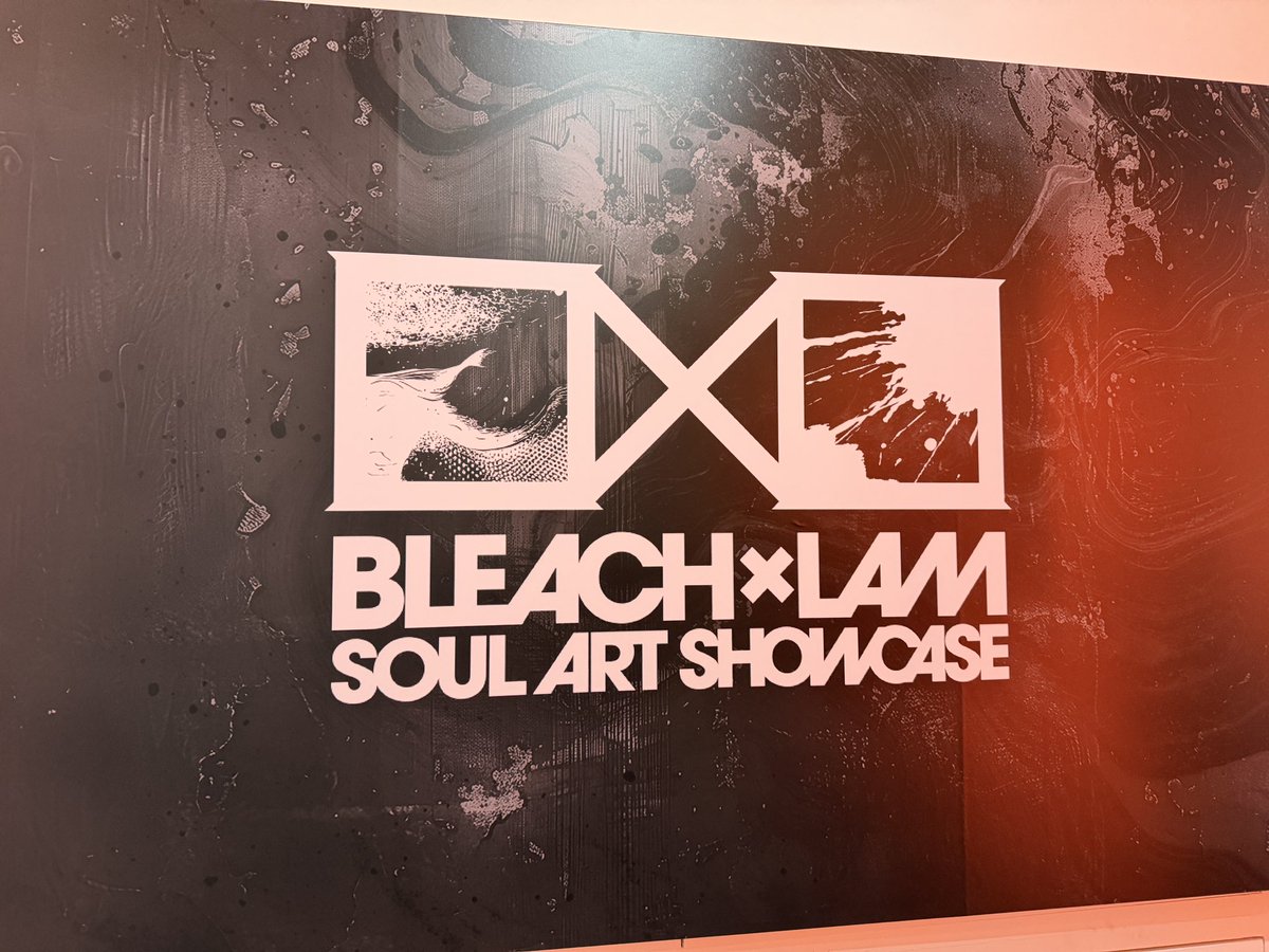 LAM先生にご招待いただき「BLEACH×LAM -SOUL ART SHOWCASE-」の