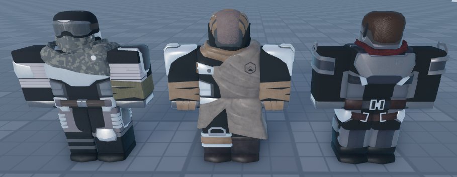 LinxtheDev's tweet image. #roblox #robloxdev some armor sets