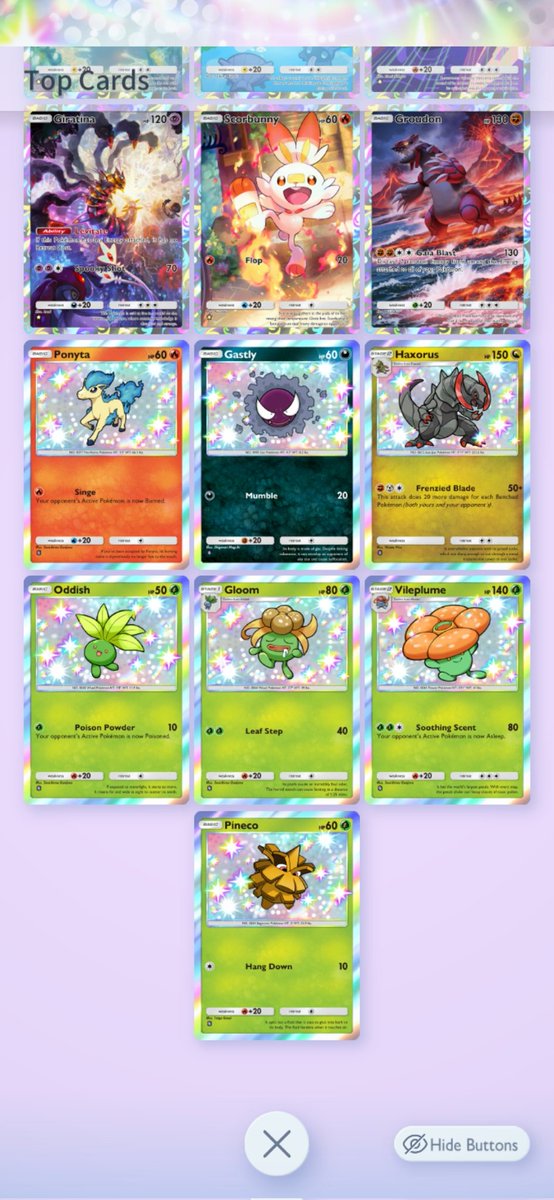 HighForever19's tweet image. #Shiny #PokemonTCGPocket #Pokemon @PokemonTCGP @Pokemon