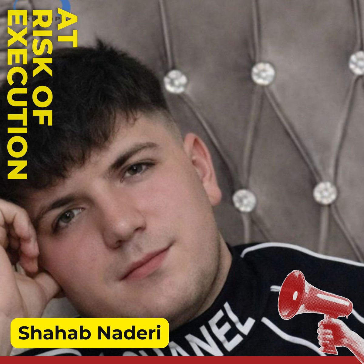 ForIranvoices's tweet photo. Voices Behind Bars | Detainee 0037
Name: Shahab Naderi
Age: 27
City: Kermanshah

One of thousands detained in Iran.
Share their name. Keep it visible.

فرزندان دربند | فرزند دربند شماره ۰۰۳۷
نام: شهاب نادری
سن: ۲۷
شهر: کرمانشاه

یکی از هزاران فرزند دربند ایران.
نامش را دست‌به‌دست کنیم. نگذاریم نادیده بماند.

#VoicesBehindBars #Detainee0037
#IranRevolution2026 #Shahab_Naderi #شهاب_نادری