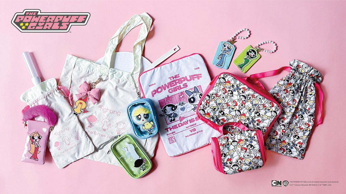 アニメ「パワーパフ ガールズ」POPUP STOREが大阪に登場🌈 先行販売