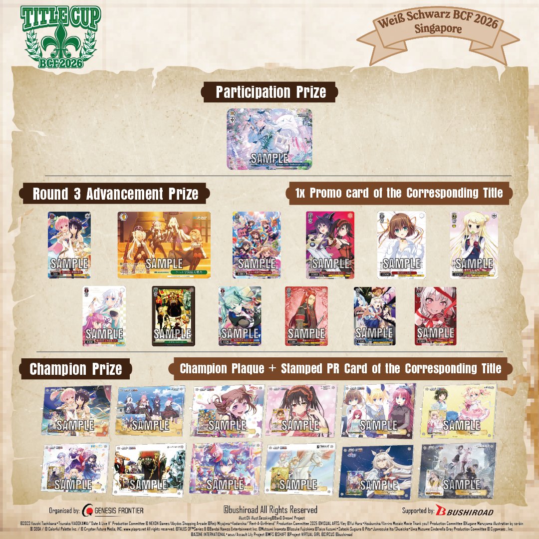 Genesis Frontier TCG tweet media