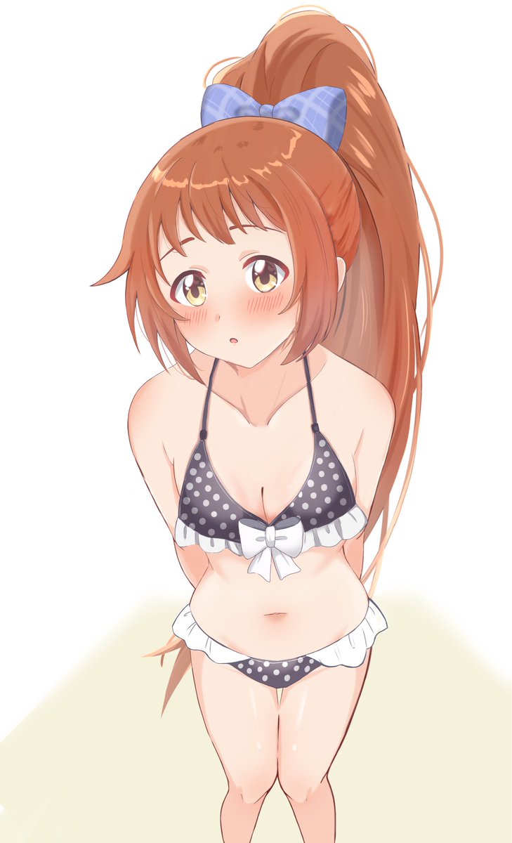 TTTN419's tweet photo. 夏に向けて水着衣装の試着中
何か言って欲しそうな若林智香ちゃん
#若林智香 https://t.co/noCOmWKtHG