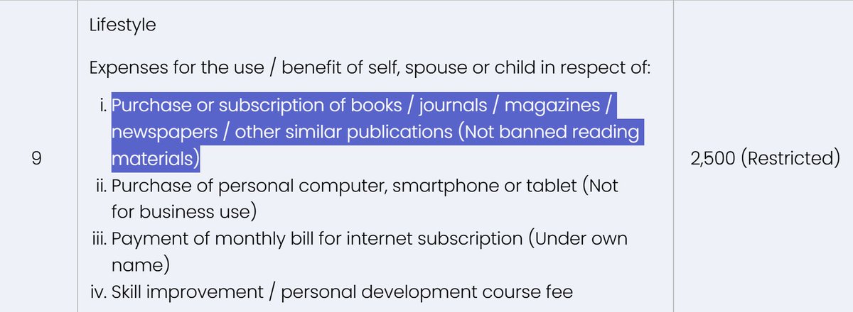 Dropping another tax tip!

You know the RM2,500 lifestyle relief can be claimed for reading materials.

But what you probably DON’T KNOW is that it applies to ANY reading material (physical/electronic).

As long as it’s not banned, you can claim.

Examples:

• Audiobooks on