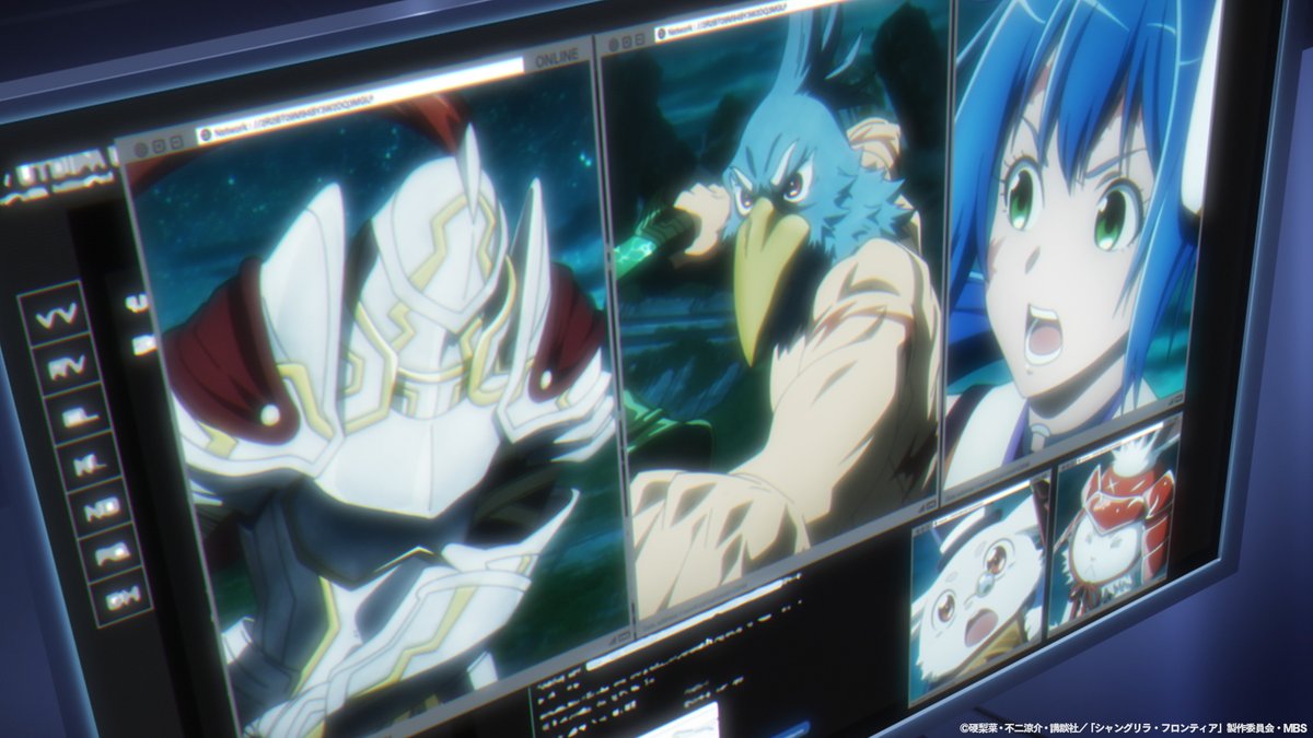 ◤#シャンフロ 
TVアニメのやり込み
はじめます📺◢
━━━━━━━━━

第41話「貴方はなんのためにゲームをしますか？：彼らの回答」
オイカッツォがシャンフロをやる理由
ペンシルゴンがシャンフロを続ける理由

🎞️各配信サイトにて全話配信中
anime.shangrilafrontier.com/onair/