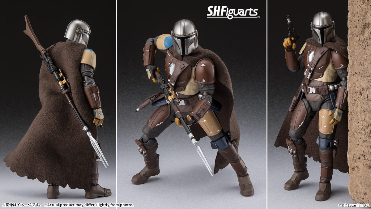 t_features's tweet image. 【今週の発売商品】

『#マンダロリアン』より
「S.H.Figuarts ザ・マンダロリアン（STAR WARS: The Mandalorian）」の再販が
一般店頭にて4月25日(土)発売！
📋商品詳細→ tamashiiweb.com/item/13108/

左3種右4種の交換用手首パーツの他、ブラスターやホルスター、ライフルが付属！
#t_shf #STARWARS
