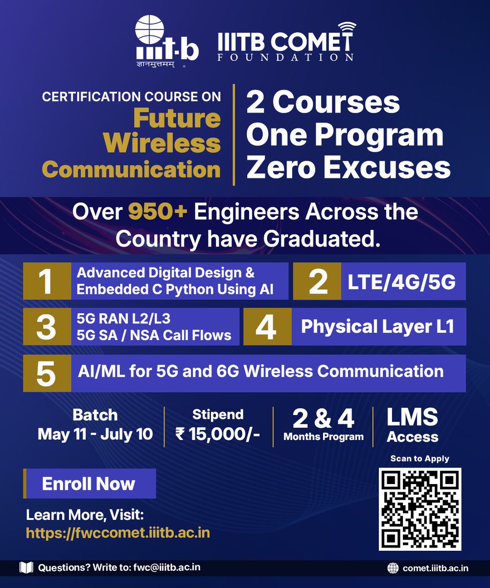 IIITB COMET Foundation tweet media