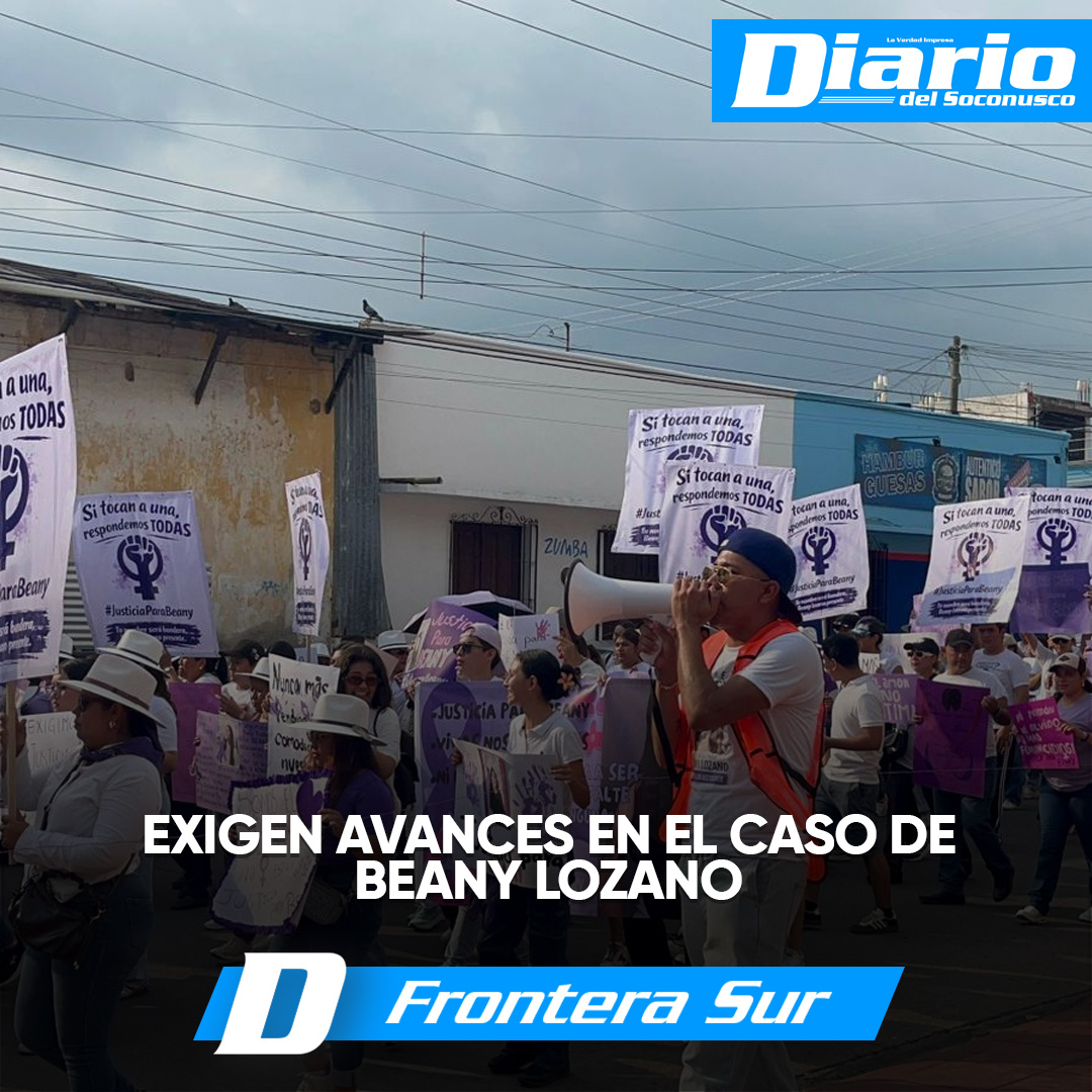 DiarioSoconusco's tweet photo. 🚨⚖️ Familiares exigen avances en el caso de Beany Lozano, joven que perdió la vida tras permanecer 11 días hospitalizada.. || #DiarioDelSoconusco

✍ Valeria Córdova

📲 https://t.co/gfBMKSBPaw

#JusticiaParaBeany #Feminicidio #Chiapas #FronteraSur https://t.co/ENzstRtP7z