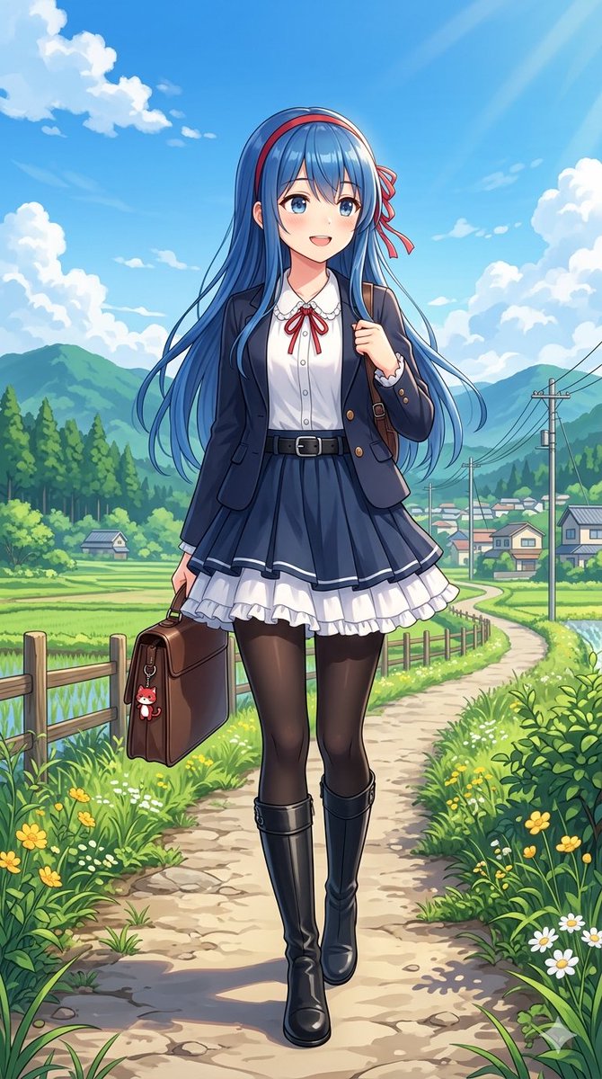 8coe1ca's tweet image. 郊外のOLのイラストです。

#AIイラスト #AIart #AI