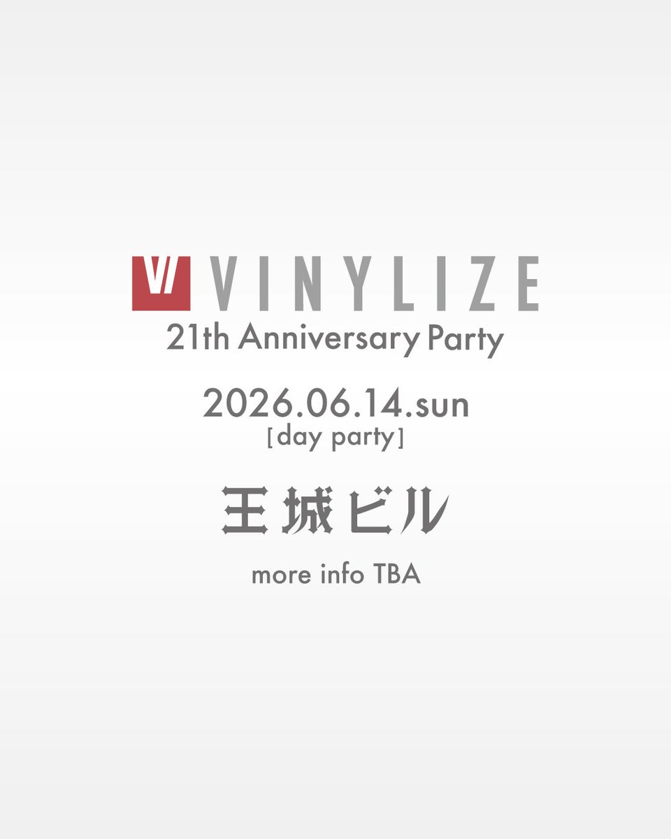 VINYLIZE tweet media