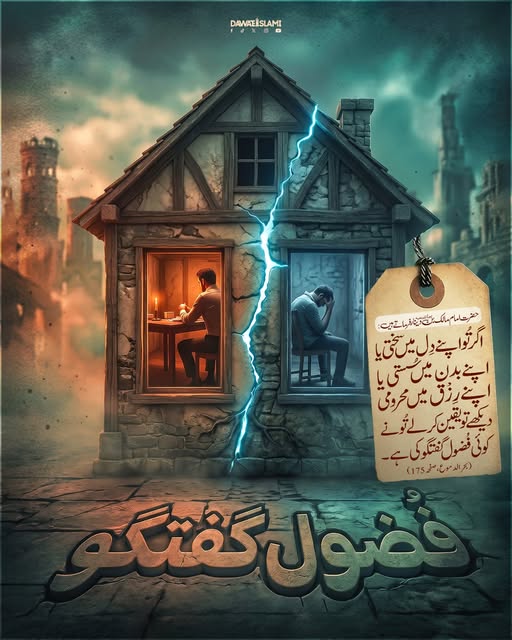 فضول گفتگو کے خطرناک نقصانات
#JummahMubarak