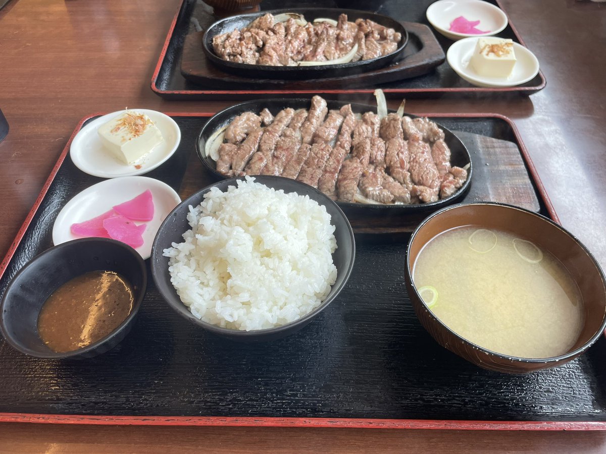 昼からステーキで優勝