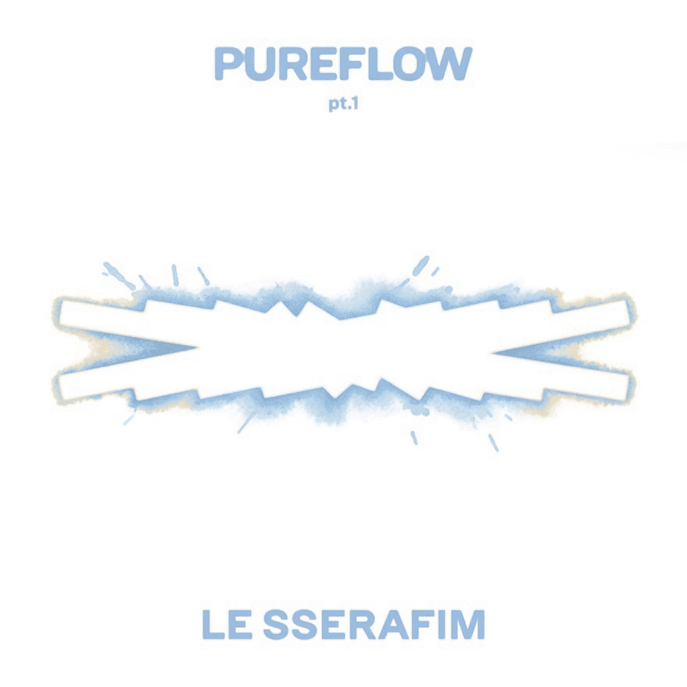 kchartsmaster's tweet photo. LE SSERAFIM's new album, 'PUREFLOW pt.1,' will feature 11 tracks. https://t.co/N81bvKJNe9