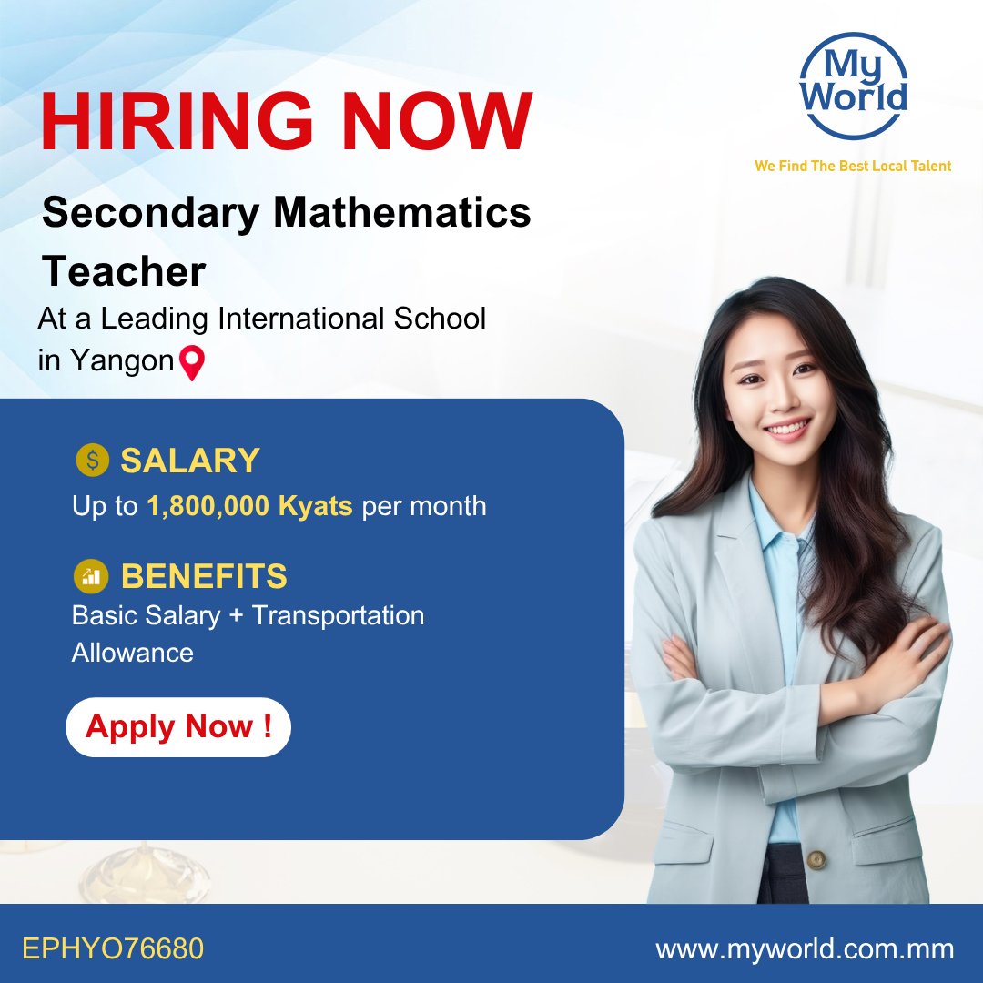 MyWorld Careers Myanmar tweet media