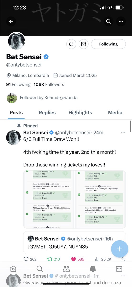Eme Blessed tweet media