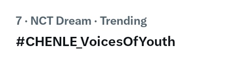 CHENLE CHARTS tweet media