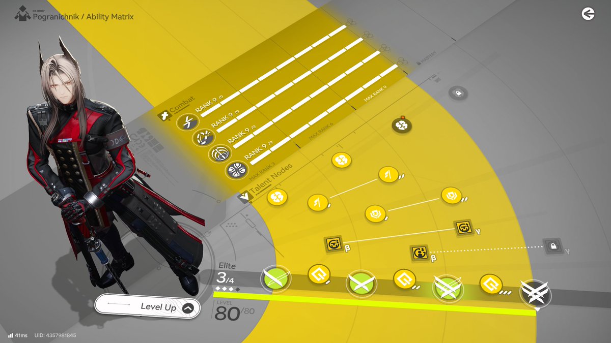thatdegenjohn's tweet photo. I have finally finished my first goal! All operators at 80 and 9/9/9/9 skills! now I can actually test out team comps~ Next on the To-do list. Artificing and the levelling Essences up~
#ArknightsEndfield #Endfield https://t.co/OyQhJJj721