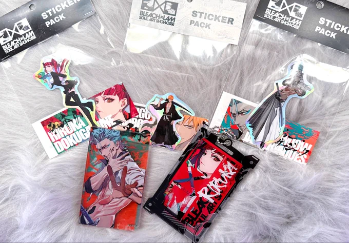 LAM先生にご招待いただき「BLEACH×LAM -SOUL ART SHOWCASE-」レセプションにお邪魔しました! LAM先生のこだわりが細部に感じられる最高の展示でした おすすめグッズはアクリルキーホルダー×アクリルカードコレクション! SHIBUYA SACSにて4月26日まで開催です! #BLEACH_anime #BLEACHLAM