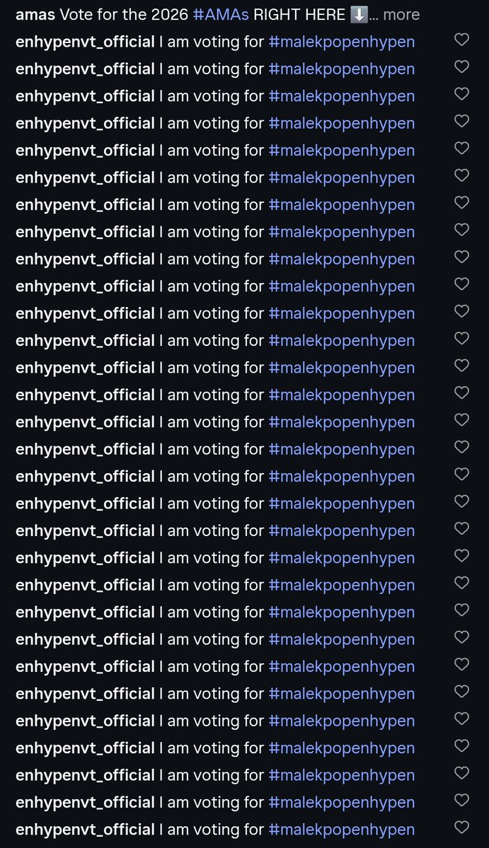 ENHYPEN VOTING TEAM tweet media