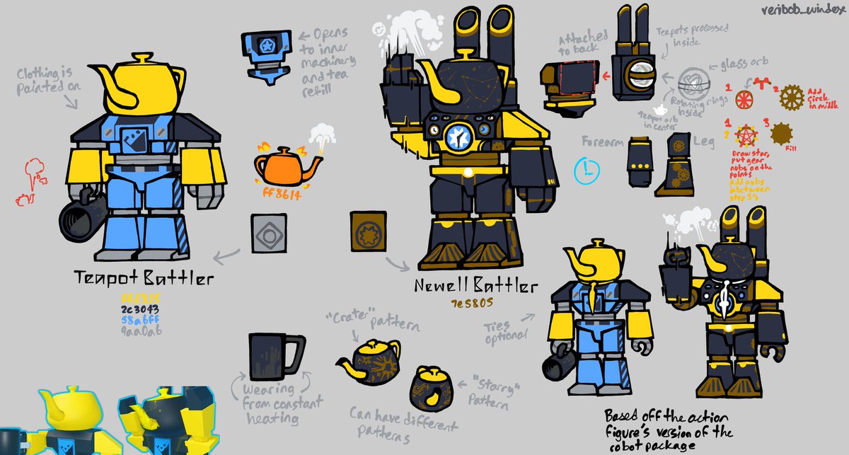 veribob_windex's tweet photo. 35) CH4 SPECIALS

mage is based off magnolia flowers, 
staggs is based on katana's design but some colors were reversed,
and i based newell off ch4 tumore's map (also the weather machine from natural disaster survival, i wanted to include that in ch4 somehow)

#thebattlebricks https://t.co/chqo9HgANX