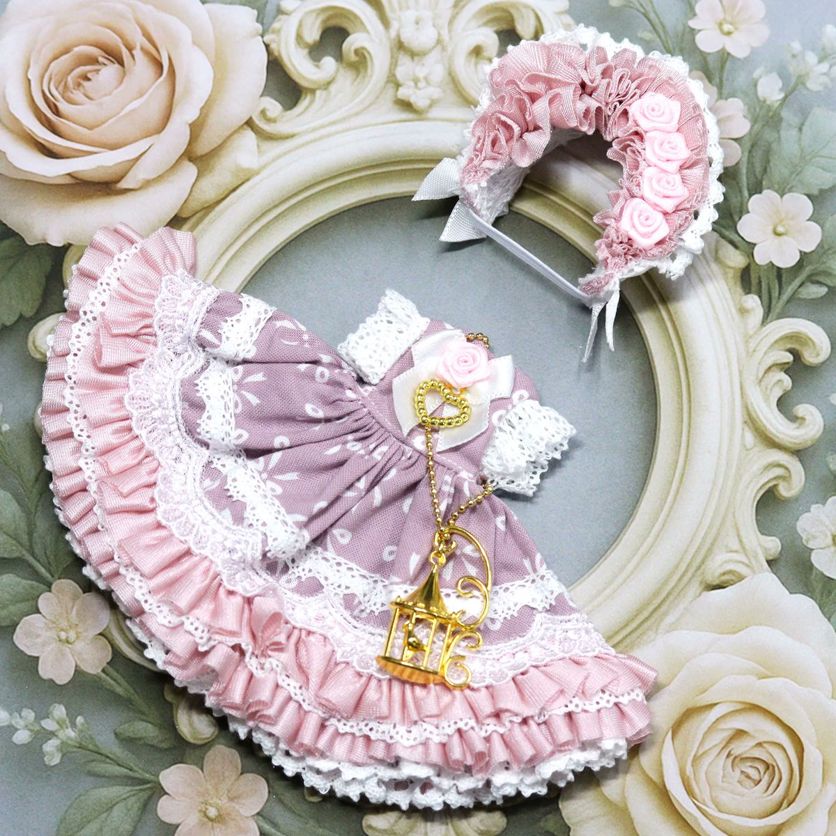 💖ミニスウィーツドール オーダー💖 ウィッグ・アイ・お洋服・靴まで