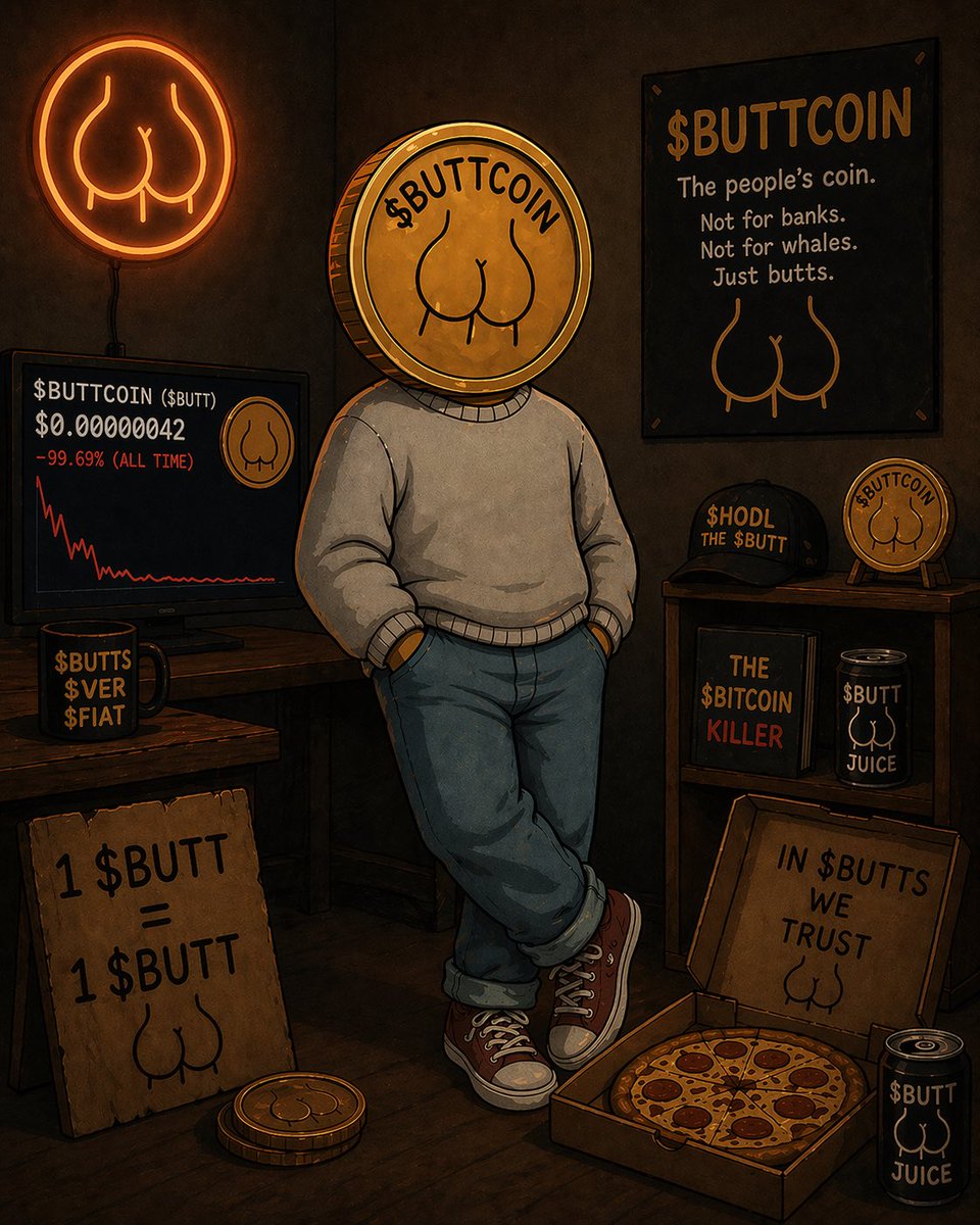 CoinforShits's tweet image. #Buttcoin