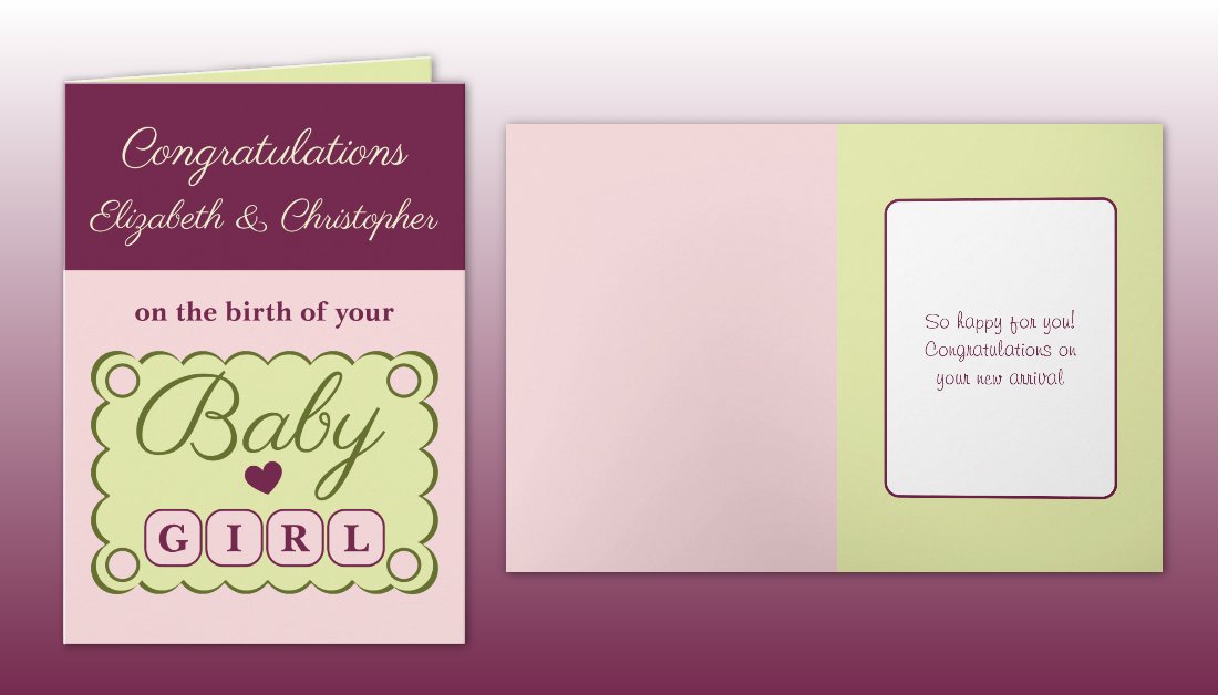 LynnroseDesign's tweet image. zazzle.com/baby_girl_cong… 
#newbabycard #greetingcards #zazzle #shopsmall