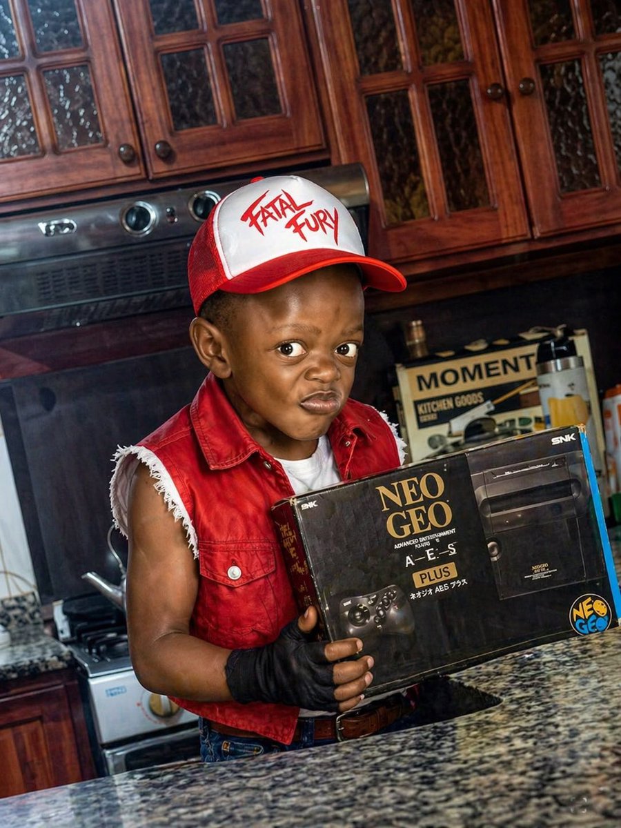 BigBrother_21st's tweet photo. Even Webster is excited for the New AES plus….. #snkneogeo #SNK #NeoGeo https://t.co/41vWsoLlAB