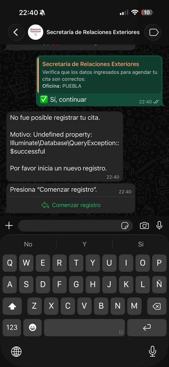 drmayorgatyo's tweet photo. Ah y por whatsapp la misma basura para tramitar cita para pasaporte @SRE_mx https://t.co/C2gxdmE38X