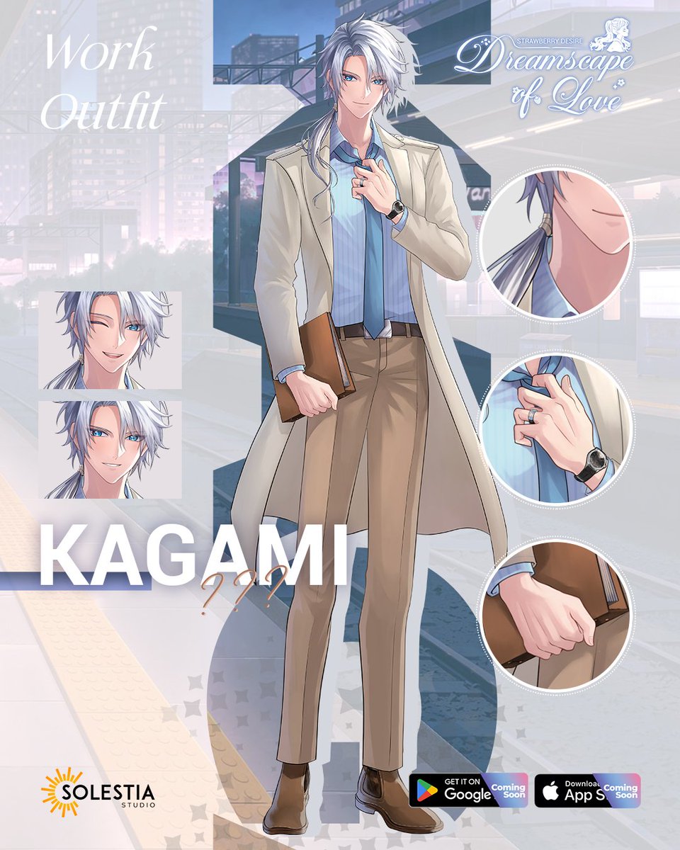 DreamscapeEN's tweet photo. Our favorite teacher, Kagami-sensei!

Kagami-sensei young, easy-going, loves to joke around, but when the moment calls for it, he becomes firm and dependable like a true teacher.

#DreamscapeOfLove #SolestiaStudio #Kagami #Otome #VisualNovel https://t.co/IXBLMQRQkU