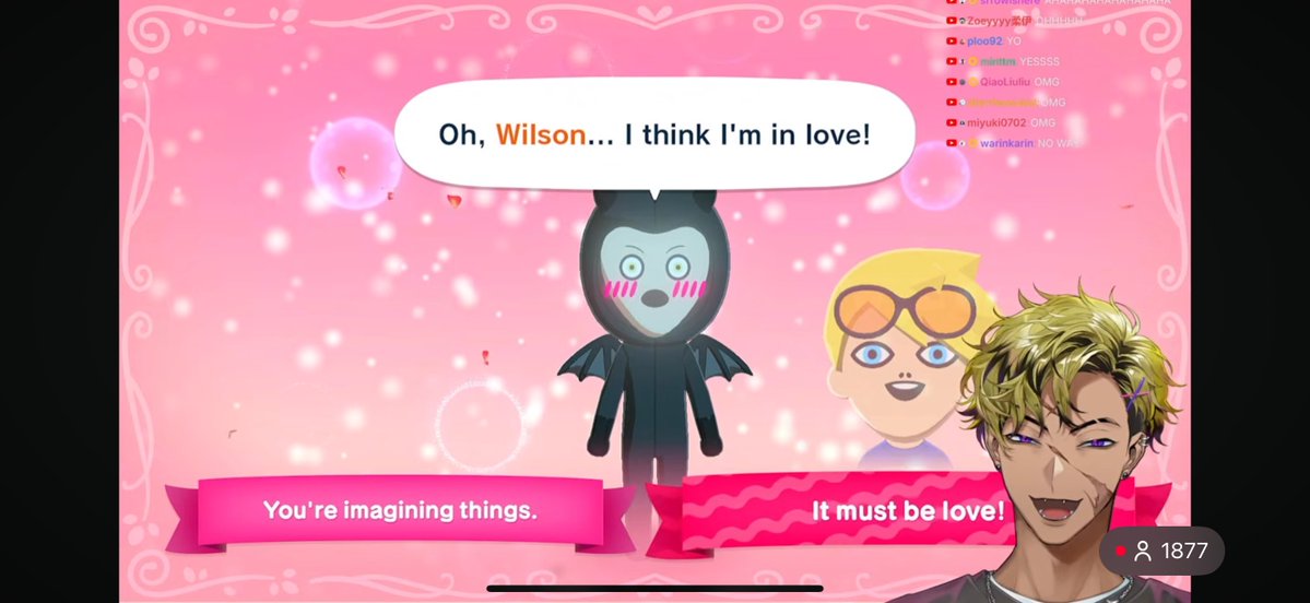 OMG Vox mii fall in love with Willy mii in first sight 🤣this is crazy