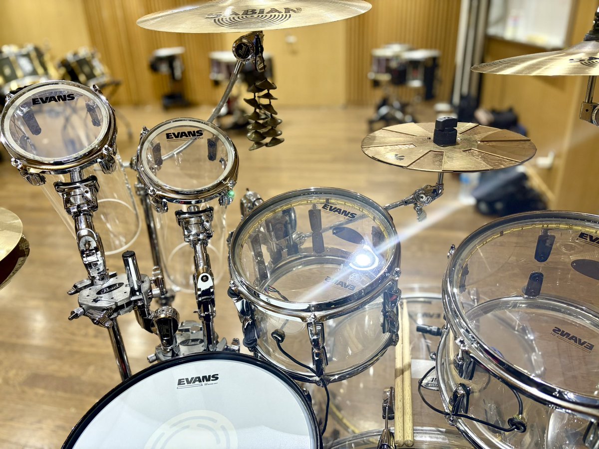 corepercussion's tweet photo. Sponsor: EVANS DRUMSHEAD

いつも最高の製品をありがとうございます！ https://t.co/TluFgiAfPR
