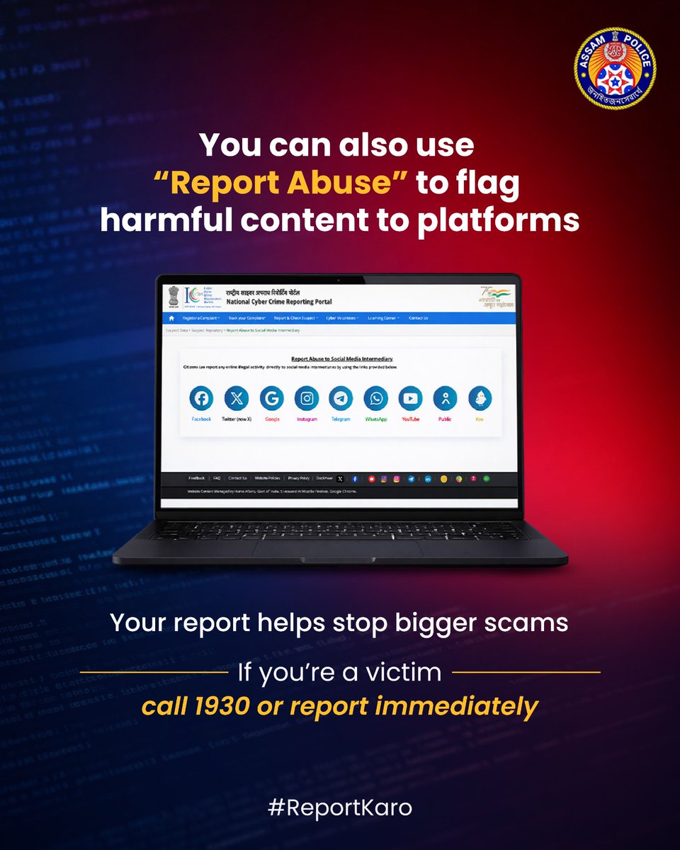 Assam Police tweet media