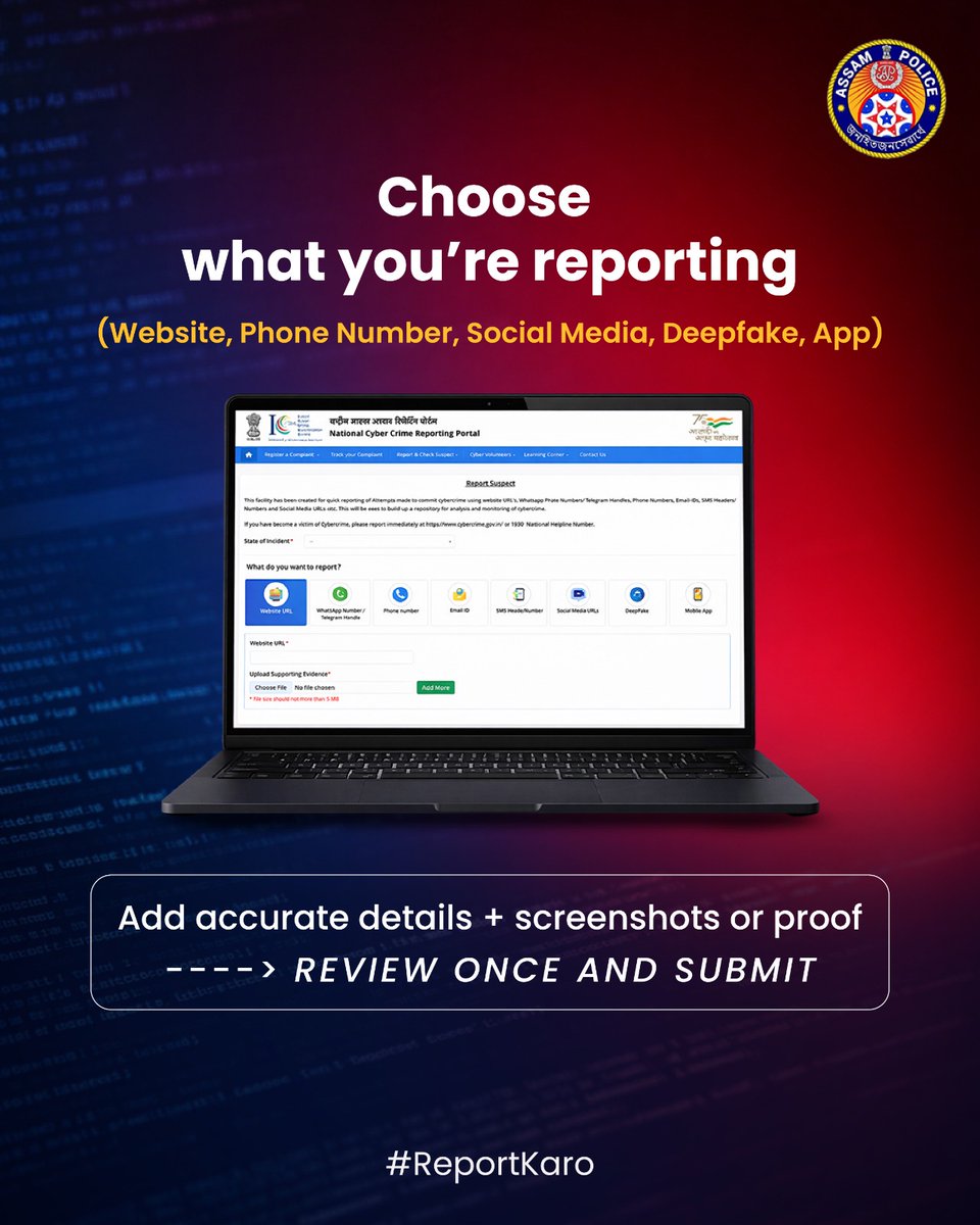 Assam Police tweet media
